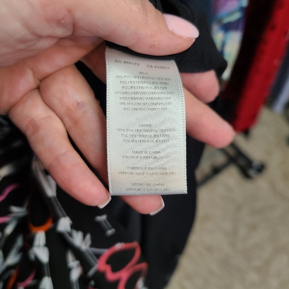 Hutch Anthropologie Black Sunglass Motif Embroidered Halter Neck Dress - Picture 11 of 11